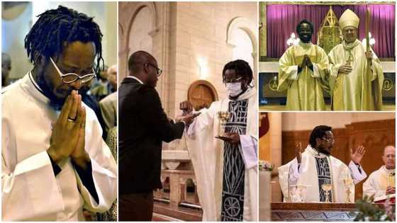 Catholic Church ordains man with dreadlocks, tattoos as priest; photos go viral