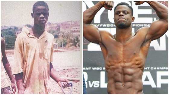 Old photo of Freezy Macbones as a mason in Ghana inspires many: “We must all travel”