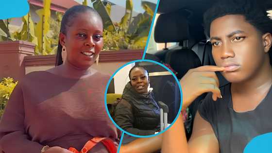 Diana Asamoah: Opoku Bilson's sugar mummy travels abroad, Ghanaians worried