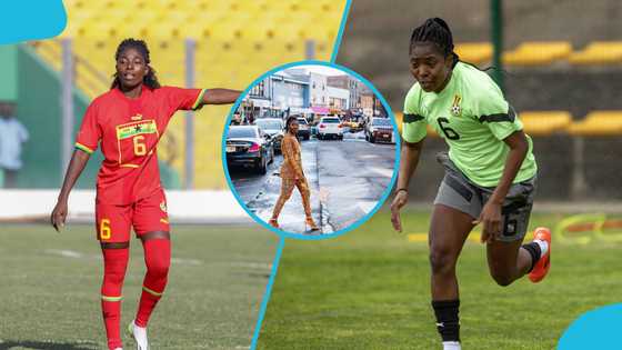Black Queens star Jennifer Cudjoe stuns in African print blazer to Celebrate Ghana Month