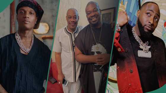 Wizkid or Davido: Don Jazzy's dad sparks reactions as he names artiste he would opt to manage