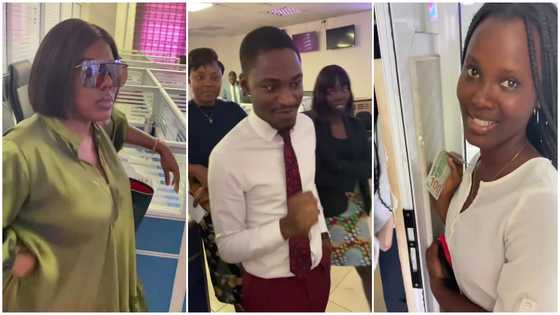 Nana Aba Anamoah gives 2 mentees GH₵ 1000 to buy lunch, co-workers show jealousy: Put it in your sock