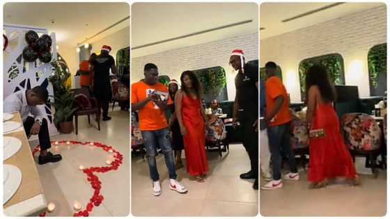 Man kneels in corner to propose to lady, she runs away: “Why is she running away”