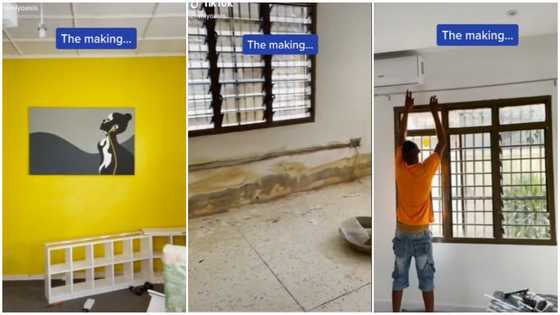 TikToker shares a video of how she transformed her old bedroom into a beautiful bedroom