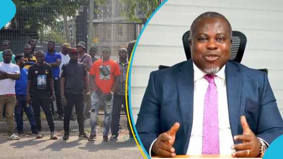 "No contribution, no chop": NDC supporters storm GRA head office to 'sack' Mahama appointee