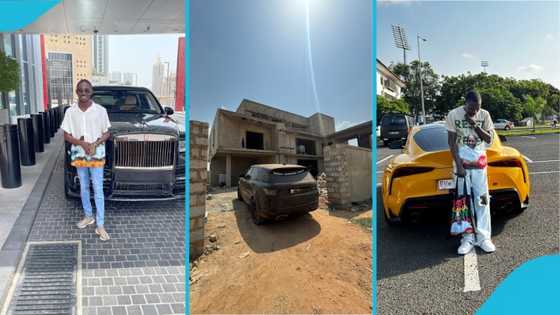 Enokay displays 6-bedroom mansion he is currently building