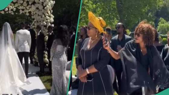 "Are they mourning?" Wedding guests adorns black outfits, gets netizens confused, video trends