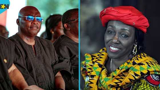 Dr Bawumia, NAPO visit Nana Konadu Agyeman-Rawlings' family after her death