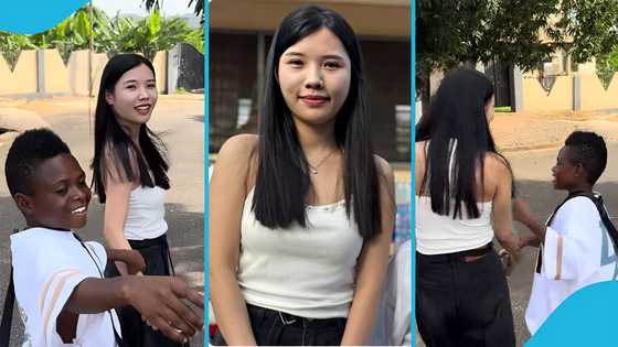 Yaw Dabo spotted with Chinese lady in public, recounts how they met
