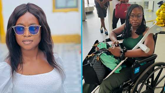Ghanaian lady who used to run for her school now paralysed: "Life is unpredictable"
