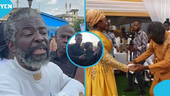 Papa Shee's wife pops up in videos from their 2022 wedding amid Daddy Lumba brouhaha, fans react