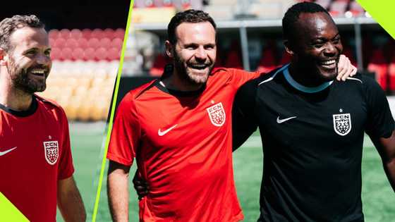 Michael Essien: Juan Mata Reunites With Ex Chelsea Teammate at Nordsjaelland