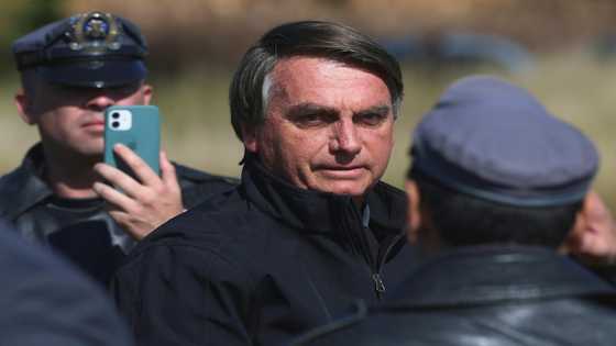Brazil's Bolsonaro gets in spat with heckler