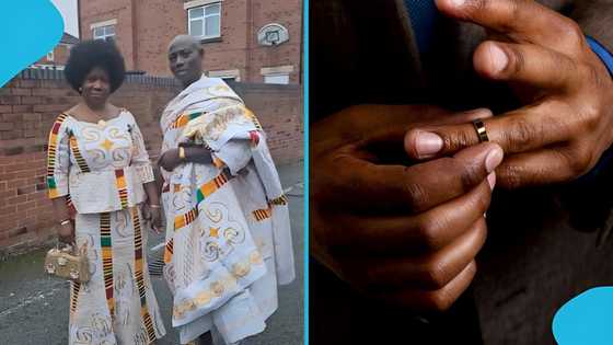 Elderly Ghanaian couple share the key to their long-lasting marriage: "Forgive and forget