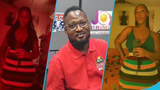 Funny Face's baby mama slays in a crochet minidress, jams to Khaid and Gyakie's Run Away in saucy video