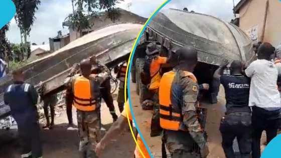 Akosombo dam flooding: Military makes u-turn after initially packing up boats, abandoning Mepe flood victims