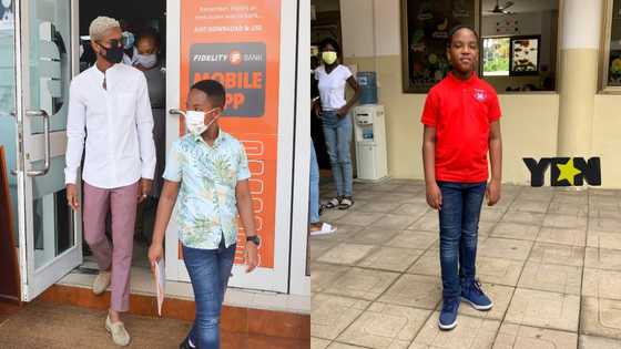 Kidi accompanies Our Day boy Oswald to get kids account promised him by bank