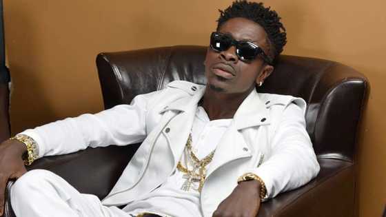 Shatta Wale flaunts his Zylofon mansion and cars even though EOCO may be coming for them