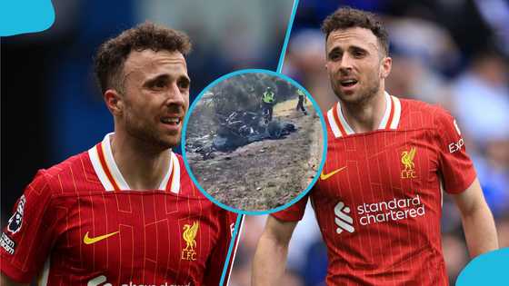 Video of Diogo Jota’s car crash scene emerges after his tragic death