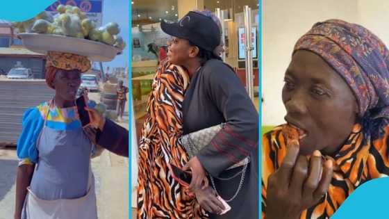 Afua Nash takes street hawker on a date, spoils her with expensive clothes, pedicure and food