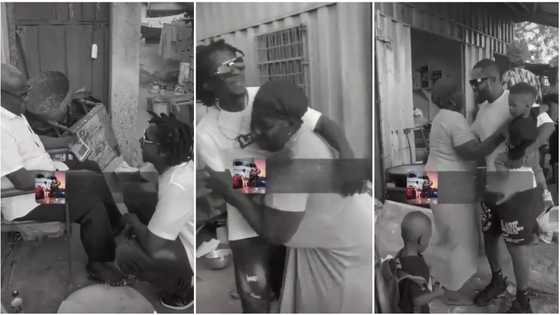 R2bees: Omar Sterling And Mugeez Visit Their Family In The Village; Beautiful Video Pleases Folks