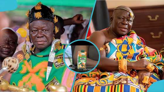 Otumfuo Osei Tutu II-owned fruit juice product emerges online, causes stir