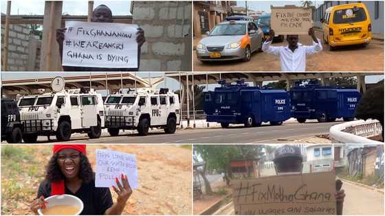 May 9 #FixTheCountry protest goes online amid heavy police presence at Independence Square