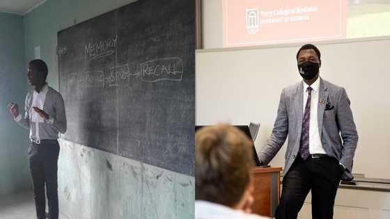 Local pupil-teacher becomes lecturer with PhD at Georgia University in US after 6 years; grass-to-grace photos go viral