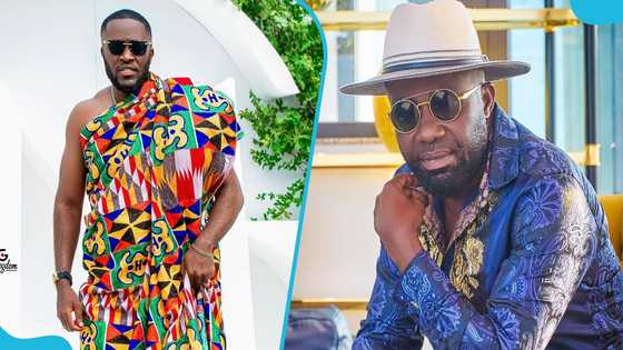 Kennedy Osei celebrates Despite's 62nd birthday with a heartfelt son to father message