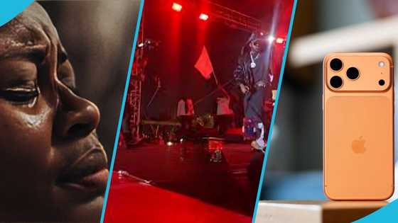 Wendy Shay's concert ends in tears as fan's iPhone 17 Pro Max is allegedly stolen