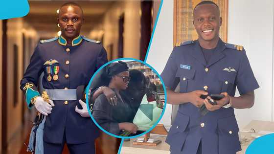 Peter Anala's wife breaks down in tears as she mourns his demise at the flower-laying site, video