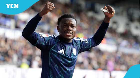 Top winger marks Black Stars return with stunning goal in England (video)