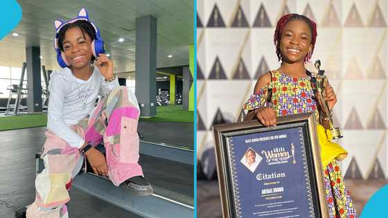 Abigail Dromo secures Glitz Africa Young Star Award, peeps congratulate her: "Top star"