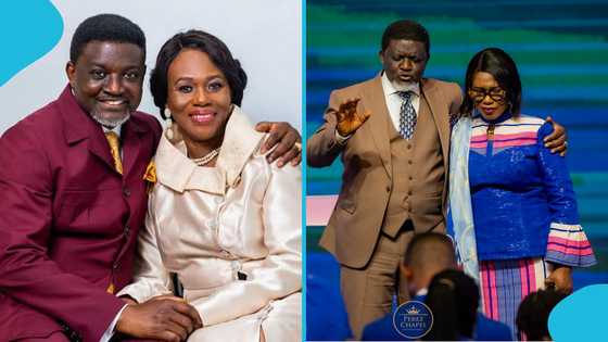 Archbishop Charles Agyinasare and his wife renew their vows after 40 years of marriage