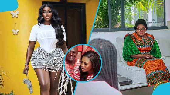 Gender Minister Agnes Naa Momo Lartey promises major support to Nana Akua Addo in visit, photos emerge