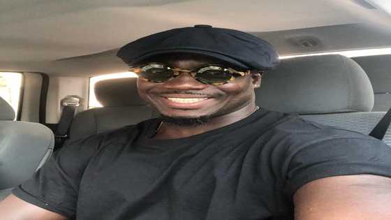 "You’ve been dangerous since childhood" - Fan claims as Stephen Appiah jams in the dark