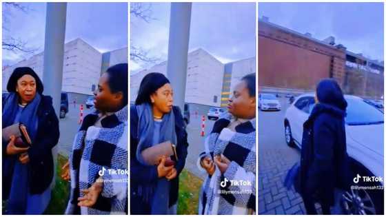 Elderly Ghanaian mom lashes out at son for saying his wife is beautiful than her, video causes stir