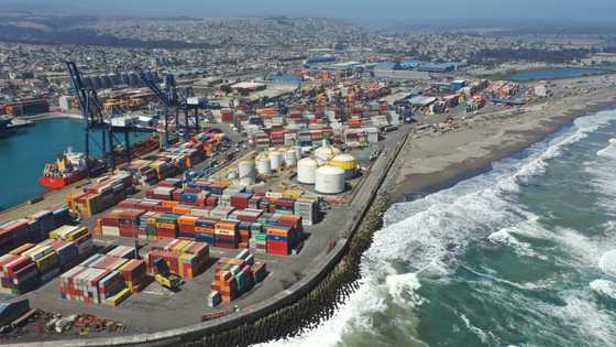 Rising seas test defenses of South American ports