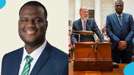 Ghanaian man, Kizito Aidam joins top law firm abroad after call to the American Bar