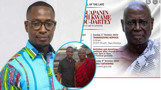 Martin Asiedu-Dartey: TV3 journalist announces death of his father, peeps mourn