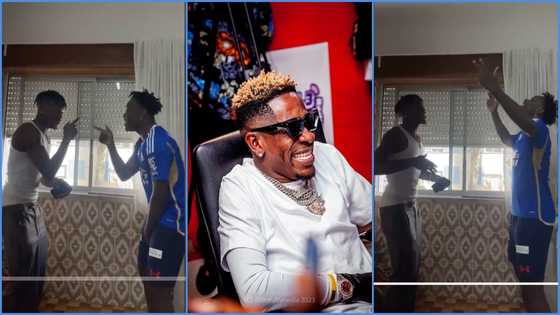 Abdul Fatawu Issahaku and friend jam to Shatta Wale's Don't Try In Video, warms hearts