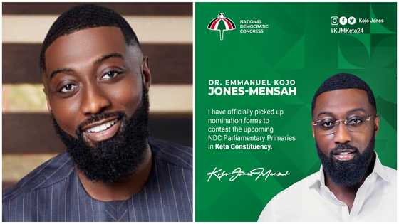 Wealthy businessman Kojo Jones picks up NDC parliamentary nomination forms to contest Keta seat