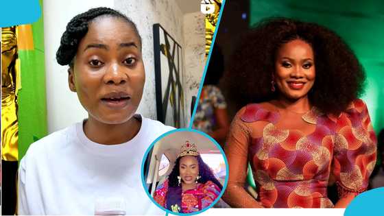 2025 GMB winner Etornam looks a decade younger as she rocks heavy makeup and glamorous braids hairstyle