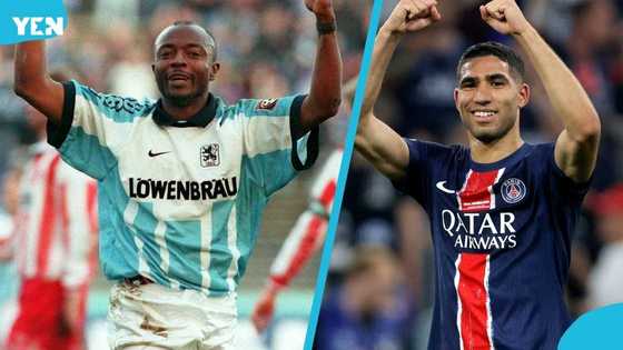 Achraf Hakimi matched Abedi Ayew Pele's legendary record after 32 years