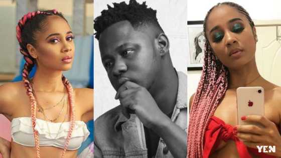They were cute until Fella came - Video of Sister Derby promising to give Medikal another girl pops up
