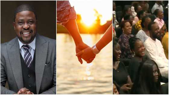 Pastor Yemi Davids shares relationship advice in a viral video, "If you want someone that can cook like your mum, marry your mum"