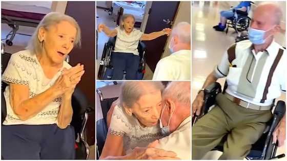 Emotional Moment Couple Married for 73 Years Reunite After Being Separated by COVID-19 Pandemic in Cute Video