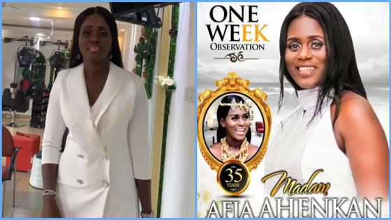 Afia Ahenkan: One-week observance poster of 35-year-old released, date and venue announced
