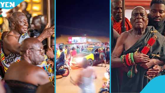 Wild celebrations erupt after Otumfuo destools Kenyase No. 2 chief, video drops