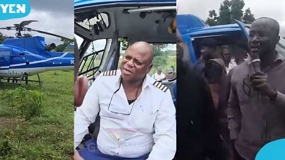 Nkawkaw school’s headmaster questions pilot after emergency landing, pilot speaks out